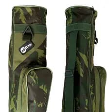Capa Bolsa Pesca Porta Varas 100cm com Bolso Frontal Alça de Ombro com Regulagem Guarda Pescador Rio
