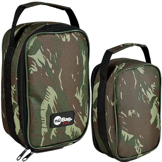 Bolsa Porta Carretilhas Nylon Reforçado Praticidade Organizador Molinetes Pescador Organizado Pesca