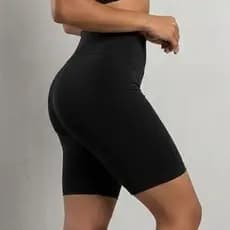 Bermuda Legging Feminina Suplex Premium – Cintura Alta Academia, Yoga e Ciclismo