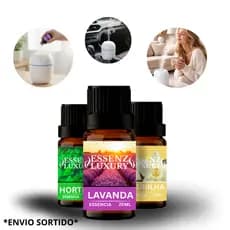 Kit 3 Essências para Difusor Aromatizador  | Hidrossolúvel Base água 20ml - Diversos aromas