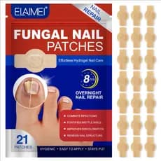 Adesivo Noturno para Fungos nas Unhas, Ação Profunda Antifúngica, Renova Estrutura da Unha