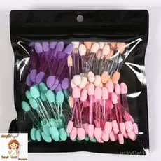 Conjunto 80 Peças Esponja Dupla Face Para Aplicar Sombras 025-042