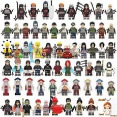 Compatível com Blocos de Construção LEGO Brinquedo de Osso Naruto Uchiha Itachi