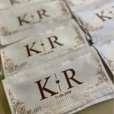 Kit Toalhinhas Personalizadas Brinde Mãe Igreja Casemantos Eventos e Empresas com Logomarca