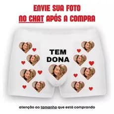 Kit 14 Cueca Personalizada Atacado Tem Dona