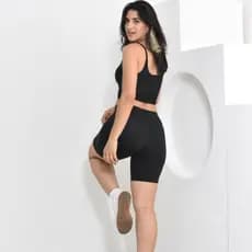 Bermuda Fitness Feminina Flanelada Zero Transparência