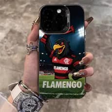 Anti-impacto silicone Capinha capa Fosco Mascota Flamengo para Redmi 10C 12C 13C 14C Poco X5 X6 x7 Pro Note 11 12 13 14