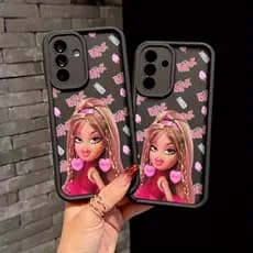 Capinha Capa de silicone Anti-impacto Barbie doll para Redmi Poco 6 F5 Pro Note 10 11 12 13 14  Pro 9A  lite4 5G