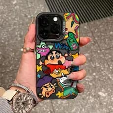 Anti-impacto silicone Capinha capa Fosco Crayon Shin-chan para Motorola moto E22 E40 G14 G22 G24 G34 G52 G54 G60 G84