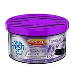 Cheirinho para carro em Gel LUXCAR - LAVANDA, 60g - odorizador para carro