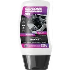 Silicone em Gel para carro Bucas RODABRILL - LAVANDA, 200g - abrilhantador para carro