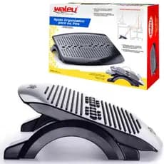 Apoio Pes Corretor Postura Ergonomico Maxcril Suporte Anti Derrapante com Ajuste de Angulo Waleu