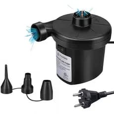 Bomba De Ar Elétrica Portátil Colchão Inflável Inflador E Deflator De Dupla Função 220V