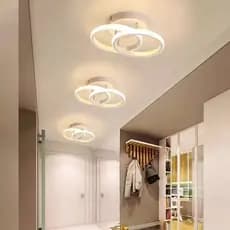 Lâmpada De Teto Led Moderna E Minimalista Decoração Luminária De Teto Para Sala Estar Quarto Luz 110V-220V