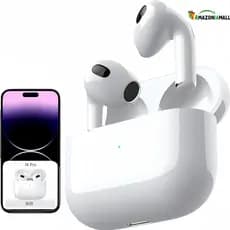 Pro 4s TWS/i12 TWS Fone de ouvido sem fio Inpods 3 Bluetooth 5.0 Esportes à prova d'água adequado para iPhoneAndroid