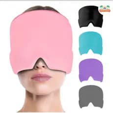 Touca Remédio para Dor de Cabeça Chapéu Soother Máscara de Terapia Térmica Flexível, Confortável