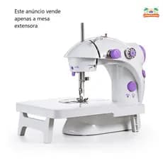 Mini Mesa Extensora para Mini Máquina de Costura Mesa de Costura com Espaço para Ferramentas
