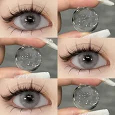 EYESHARE AURORA Série 14.2 Mm Lente De Contato Maquiagem Natural Para Os Olhos Lentes De Cor Anual