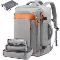 Mochila Executiva 4 Em 1 Grande Bolsa Antifurto De Viagem Para Notebook Com Tomada De Cabo USB