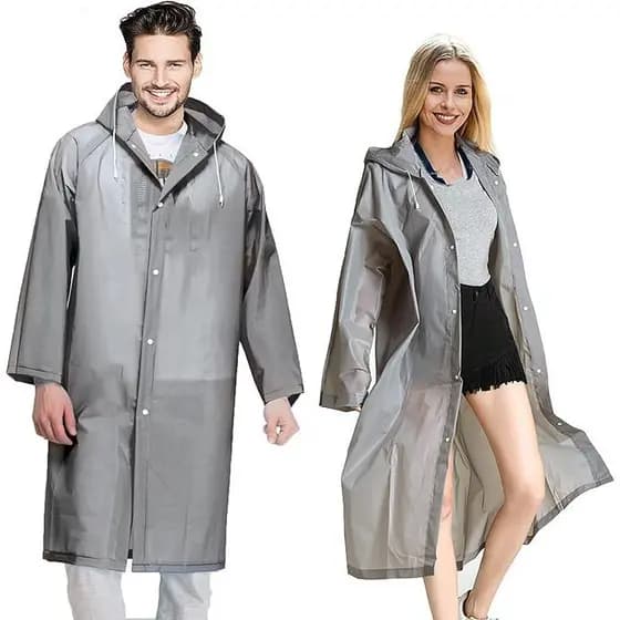 Capa De Chuva Exclusiva Para Adultos É Resistente Ao Vento E À Água