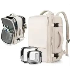 Mochila de viagem de negócios três em um de grande capacidade, elegante e versátil