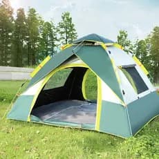 A Barraca De Acampamento À Prova D'água E Automática Pode Acomodar Cinco Seis Pessoas .