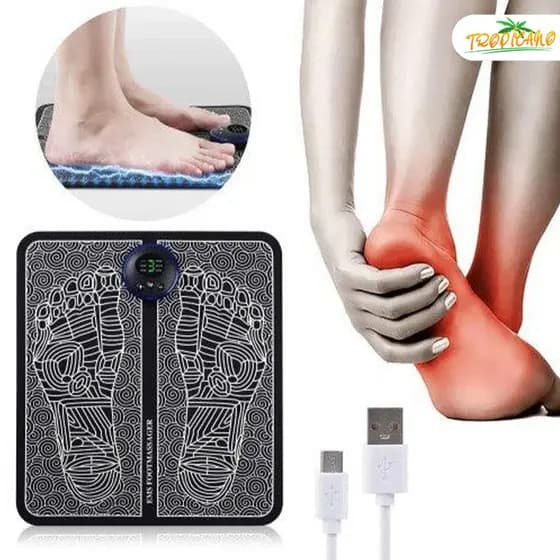 Ems Elétrica Massageador de Pés Esteira Fisioterapia Cuidados Musculares Relaxar