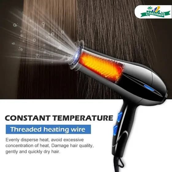 Secador para Salão 3200W - Exclusivo 110V (Compatível com Rede Elétrica BR)