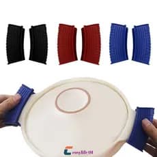 2 Peças de Protetores de Silicone para Cabos de Panelas de Ferro, Suporte e Assistência CCKO