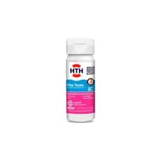 Fita Teste Piscina HTH para Cloro e pH 25 Unidades Medidor Controle Qualidade Água