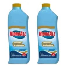 Kit 2 Eliminador de Oleosidade Hidroall 1L – Limpeza Profunda para Piscinas