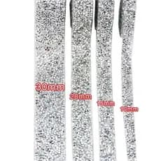 MANTA DE STRASS HOTFIX 110CM – BRILHO INTENSO | IDEAL PARA CUSTOMIZAÇÃO