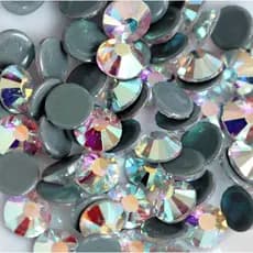 250 Pedras Cristal Furtacor 5mm Strass Hotfix Termocolante Pronta Entrega Não Descola + Brinde