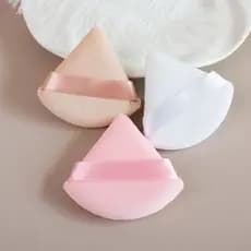 24Pcs Maquiagem Sponge Puff Soft Skin-friendly Esponja Cosmética Triangular Para Pó