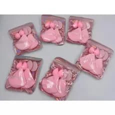 6 KITS  Maquiagem Sponge Puff Soft Skin-friendly esponja