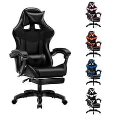 Cadeira Gamer Ergonômica - Escritório, Casa e Universitário com Reclinação e Altura Ajustável-F19