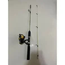 Kit Pesca - Vara de Pesca + Molinete 3 Rolamentos com Linha