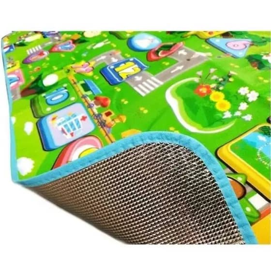 Tapete Atividades Infantil Bebê Proteção Térmica 120 cm x 180 cm tapete centro de atividades térmico para pré escola tap