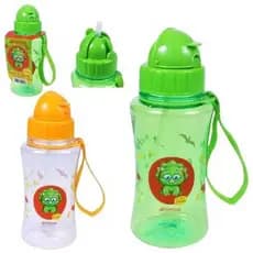Garrafa Garrafinha Squeeze Infantil Flip Escolar 400ml