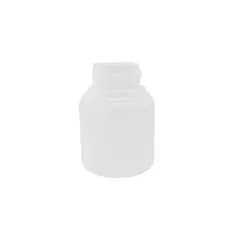 FRASCO PEAD DE 150ML REDONDO COR NATURAL 3, 5 OU 10 UNIDADES