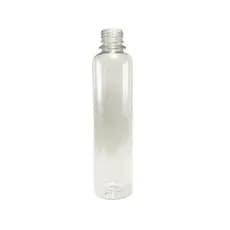 FRASCO CÍLINDRICO DE 300ML GARRAFA PET PARA ARMAZENAMENTO DE LÍQUIDOS COM TAMPA ROSCA LACRE 28MM