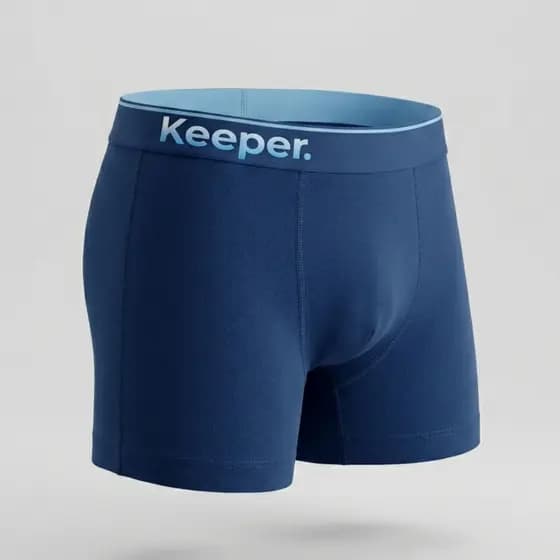 Kit 3 Cueca Boxer Keeper Premium Sem Costura Poliamida Masculina Box