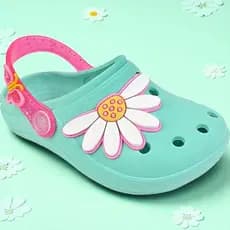 Babuche Infantil Feminino Com Correia Transparente De Glitter Lançamento Super Estiloso Promoção