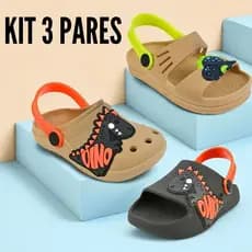 Kit 3 Pares Infantil Masculino Escolar Lançamento Menino Bebê Super Macio Antiderrapante Envio Já