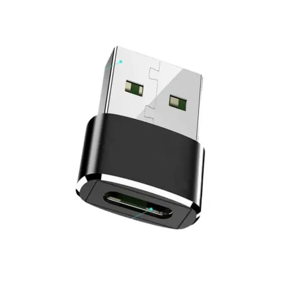 Adaptador Conversor USB-C Para USB-A Para iPhone Xiaomi Samsung