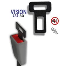 KIT 2/4 Fivela Lingueta Clip Cinto de Segurança Anti Alarme Sonoro Universal Carro