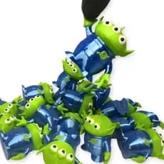 Boneco Alien Pizza Planet | Impressão 3D | Toy Story | Miniatura Decorativa Alienígena Verde