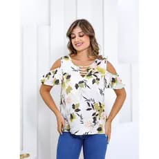 KD54009 BLUSA FEMININA ESTAMPADA 2026