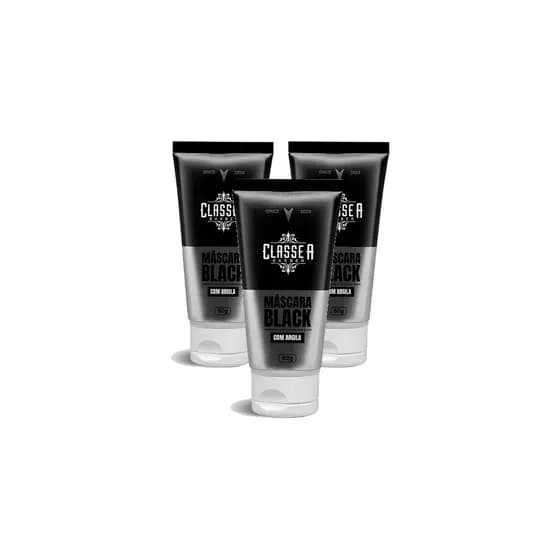 KIT MASCARA BLACK REMOVADORA DE CRAVOS 60G  3UN -  CLASSE A