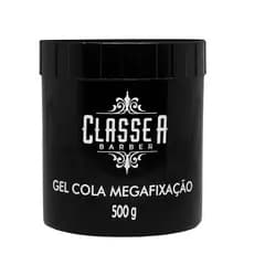 GEL COLA BRILHO EXTRA FORTE FIXADOR MODELADOR CAPILAR 500g - CLASSE A